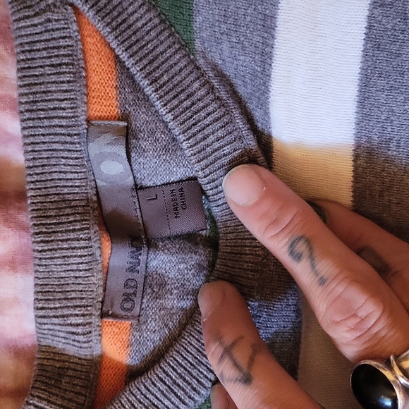 Mens stripped sweater - Picture 2 of 2